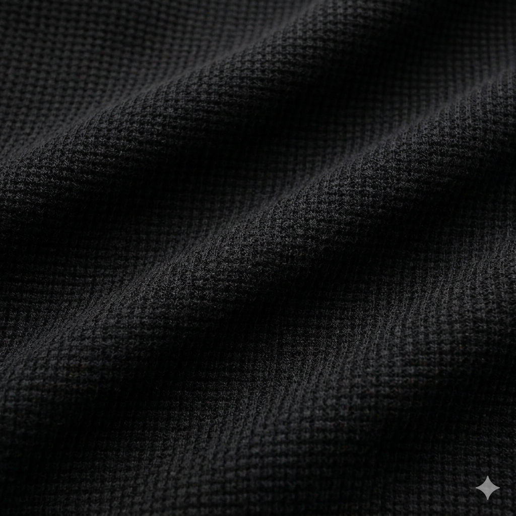 Detalhe do tricot da Polo Italiana